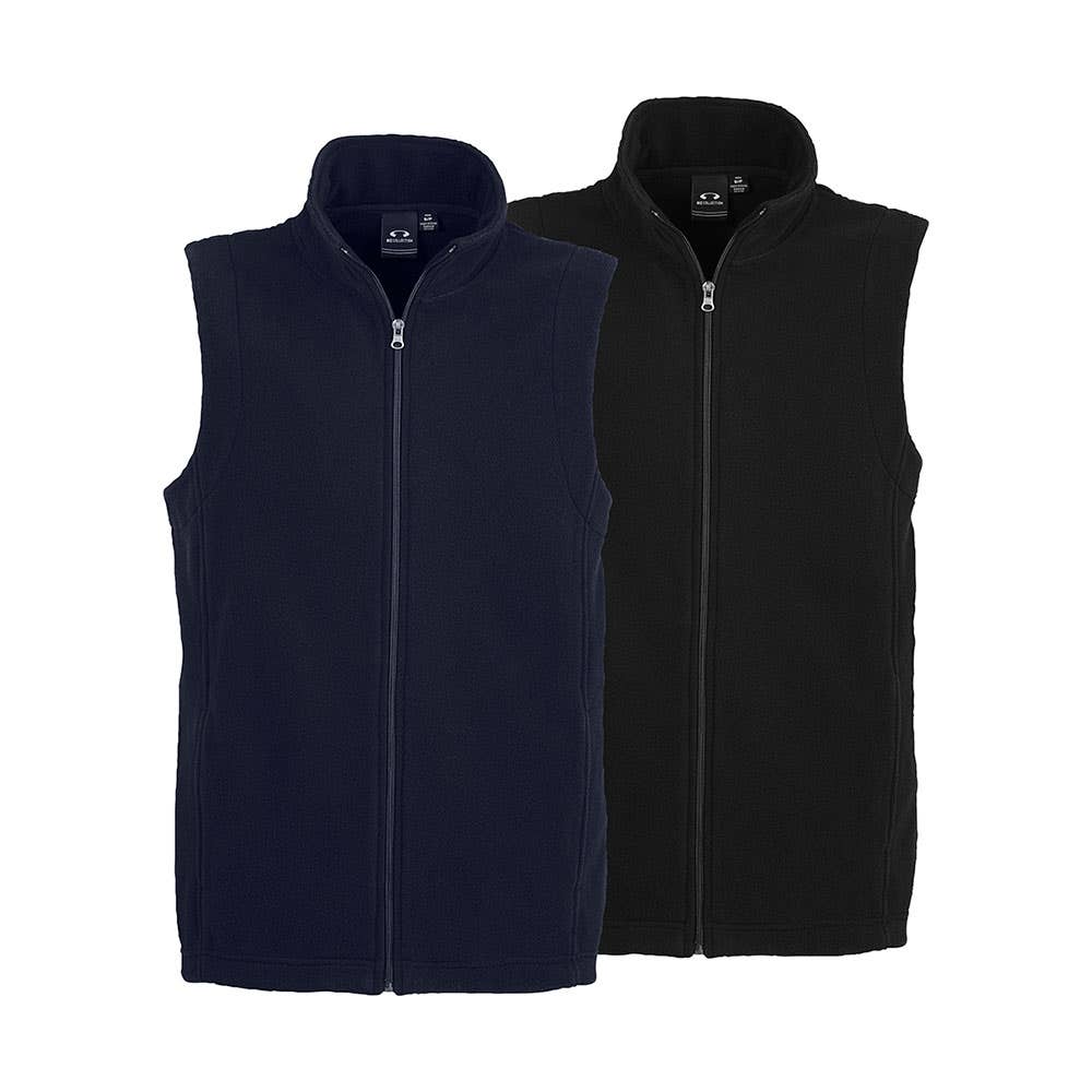 F233MN Mens Plain Micro Fleece Vest 285gsm F233MN