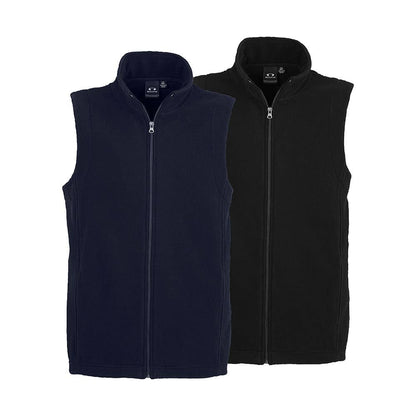 F233MN Mens Plain Micro Fleece Vest 285gsm F233MN