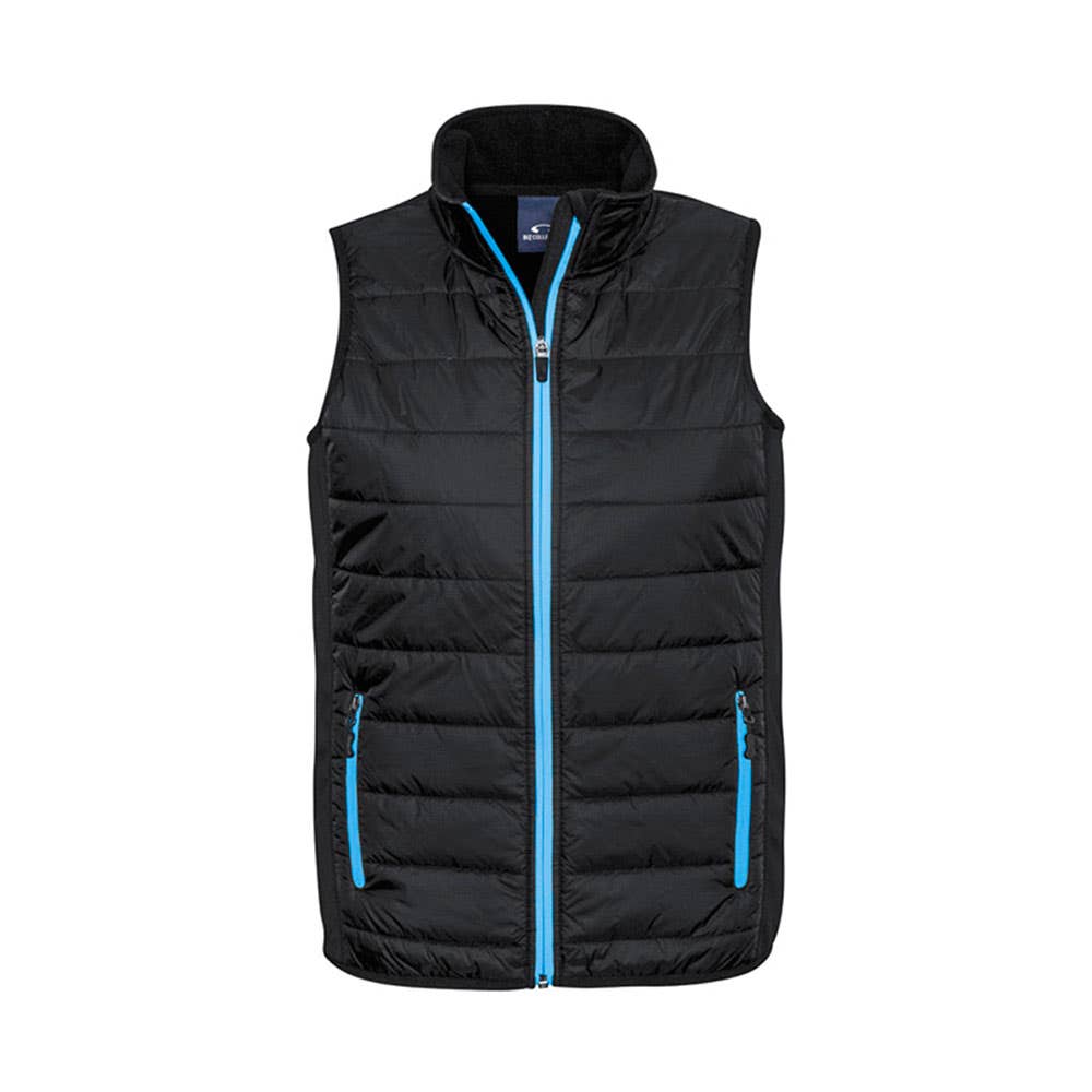 Stealth Mens Vest - Blk/Cyn - XL 36017105 J616M-BLK/CYN-XL