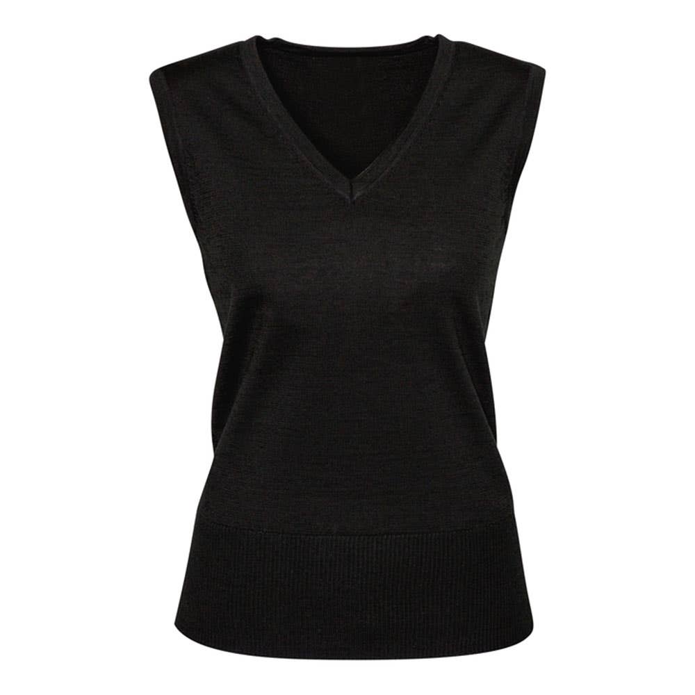 Milano Ladies Vest -Black - M - LOGO 36017562 LV619L-BLK-M-LOGO