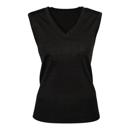 Milano Ladies Vest -Black - M - LOGO 36017562 LV619L-BLK-M-LOGO