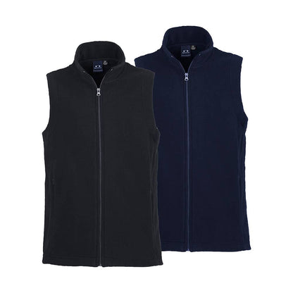 PF905 Ladies Plain Micro Fleece Vest_PF905