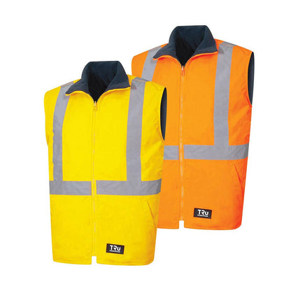 TV1915T5 Wet Weather Reversible Taped Vest HWHATV1915T5