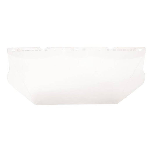 V-Gard&trade; Polycarbonate Flat Visor Clear 432 x 190 x 1mm 146475 10115836