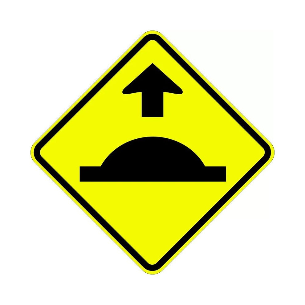 Sign Road Humps Ahead Picto Aluminium C1 Reflective 750 X 750mm – ATOM