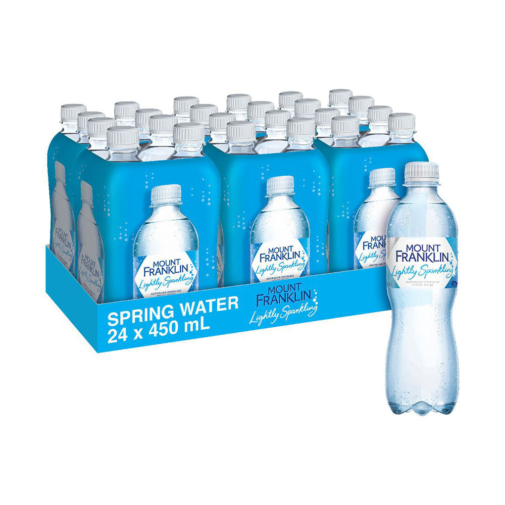 Bottled Water Light Sparkling Mount Franklin 450ml 24pk_500124_951283