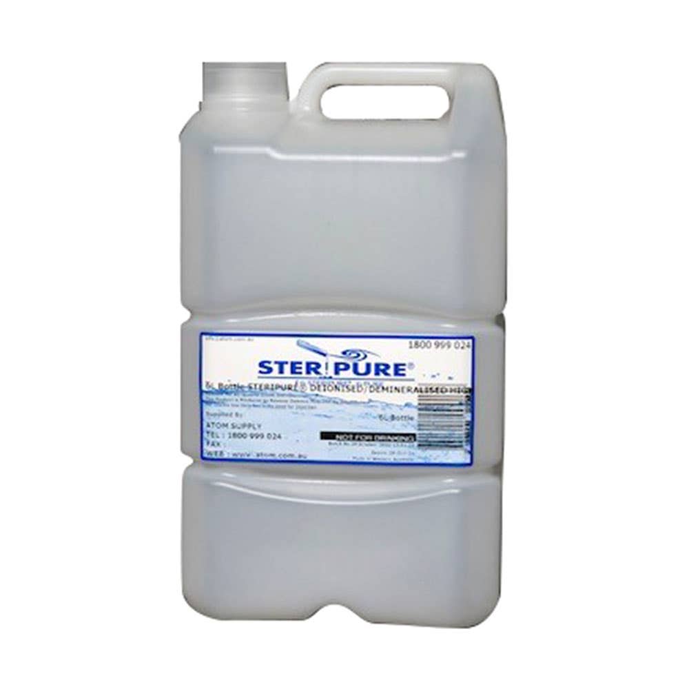 Demineralised/Deionised Water 6L 40040177 DW6