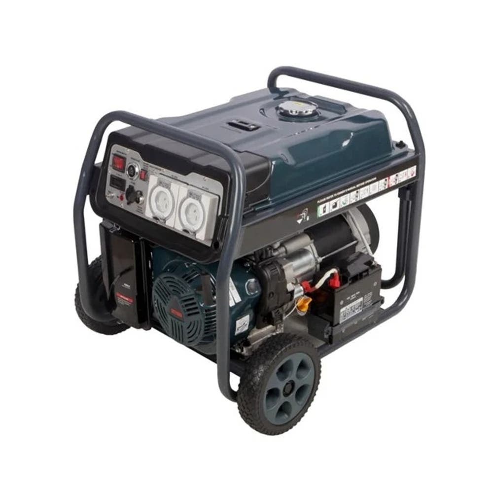 Generator 8.75kVA Open-Frame AVR Petrol E-Start   Green/Grey WC-P8750_40064867_WC-P8750