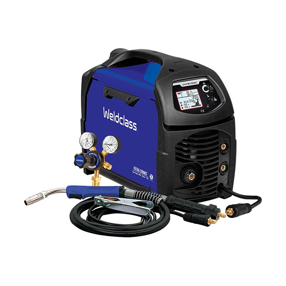 Mig /Stick/Tig Welder210MST Italy Weldclass_40026094_WC-210MST_NLA