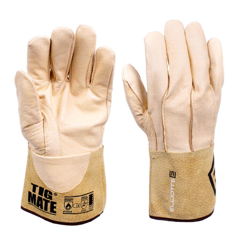 TigMate&reg; Soft Touch Leather TIG Welding Gloves Large 137374 TIG11L