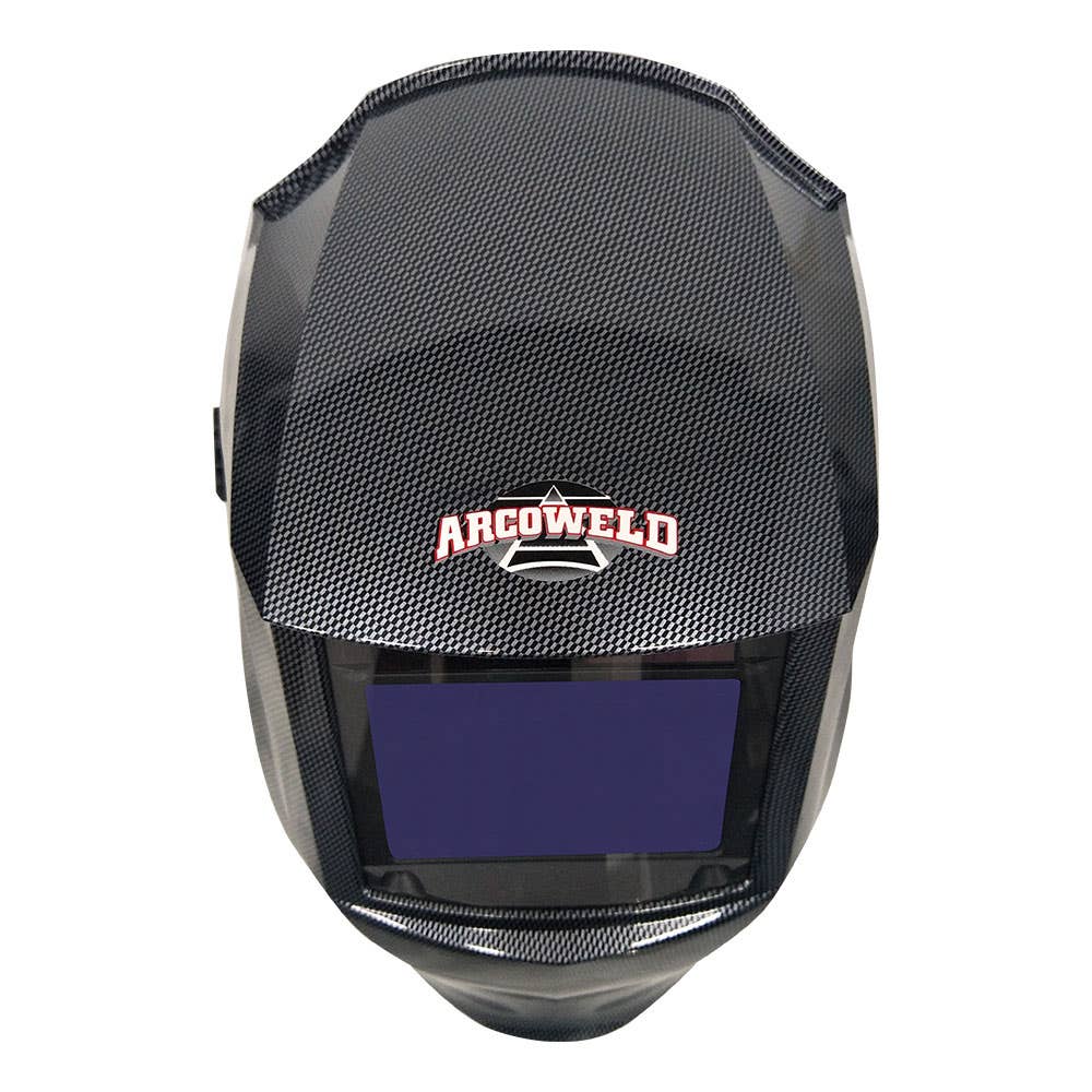 Helmet Welding Arcosafe Auto-Darkening Standard Carbon Fibre 100mm x 73mm 40014844 AWH-CFIBRE
