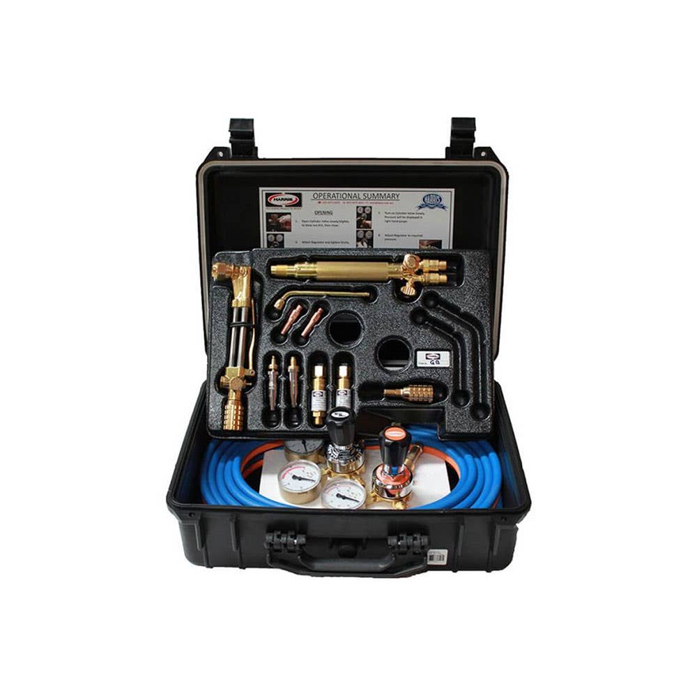 Oxy/LPG Compatible Welding Kit With Side Entry Regulators 31440009 637380127HCF