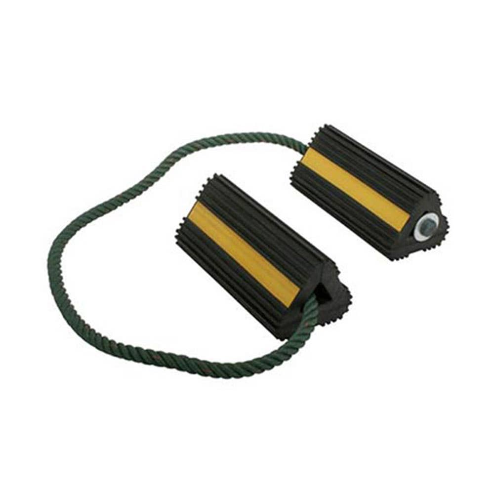 Aircraft Tethered Rubber Wheel Chocks 205 x 105mm 265050 REWHEELWC24483 NLA