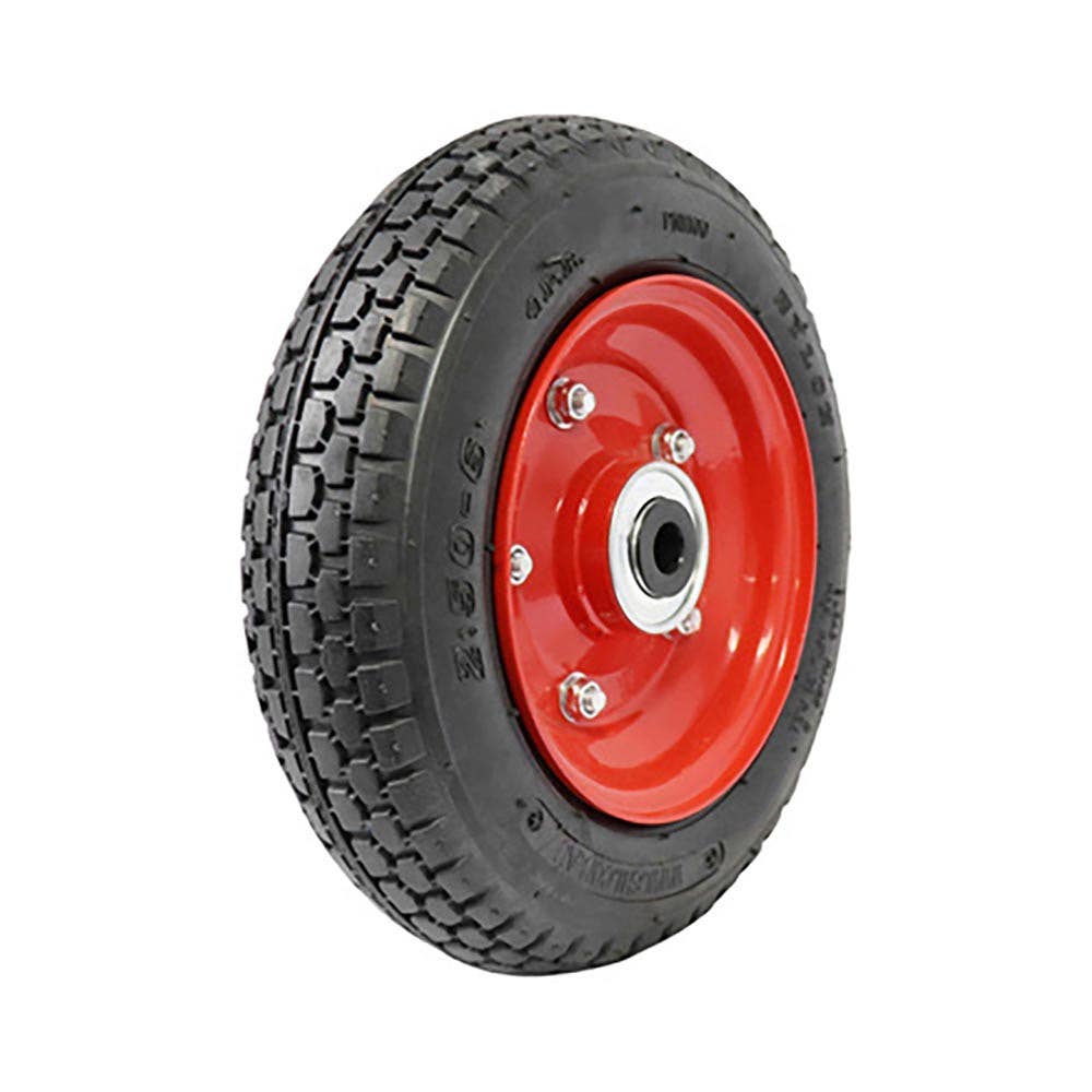 Wheel Pneumatic Rubber On Steel Centre 250 x 65mm 20mm Bore 91320259_91320259_CPW2.50-6PS3/4C