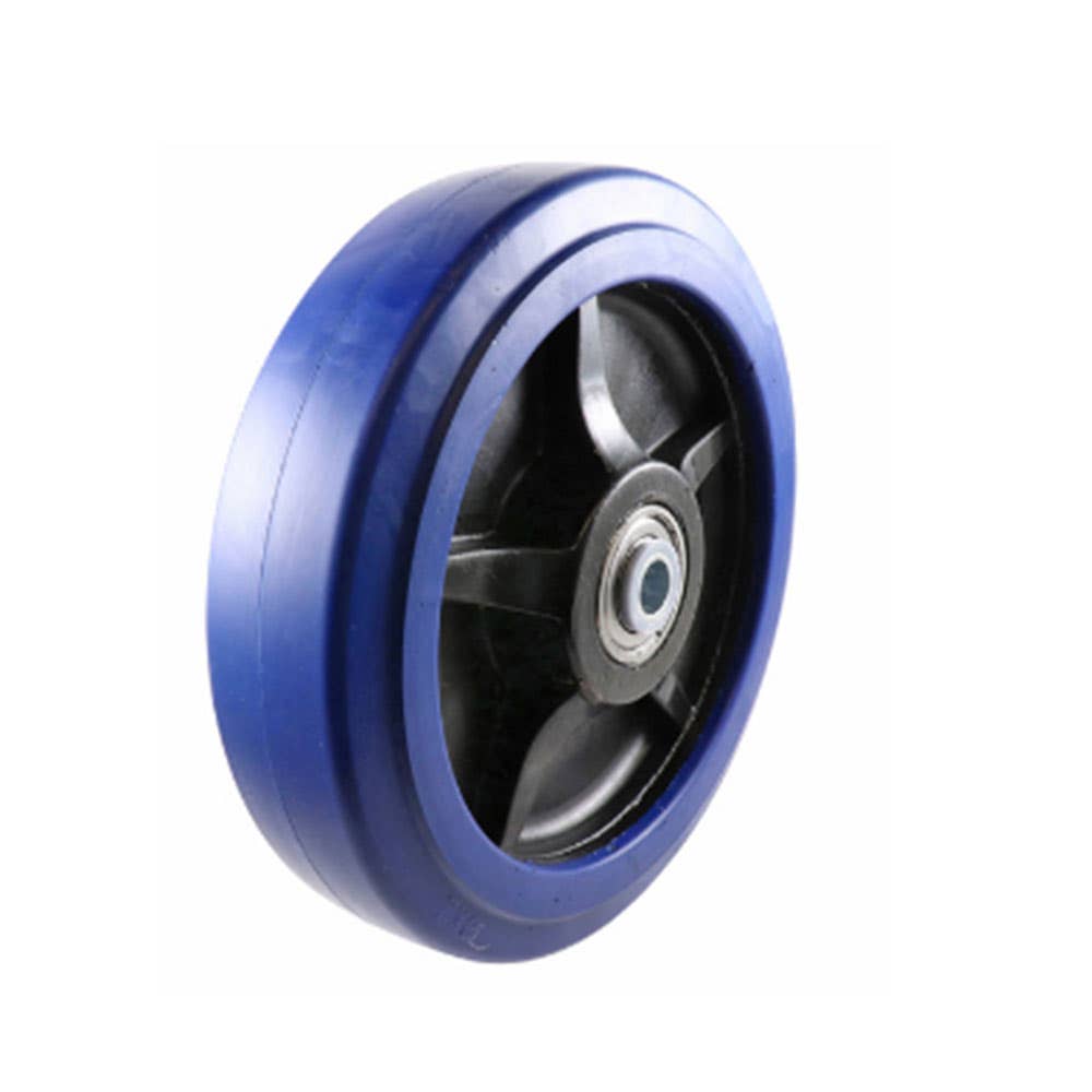 Solid Rubber Wheel 200 x 50mm 20mm Bore & Bearing 88894385 W83K200