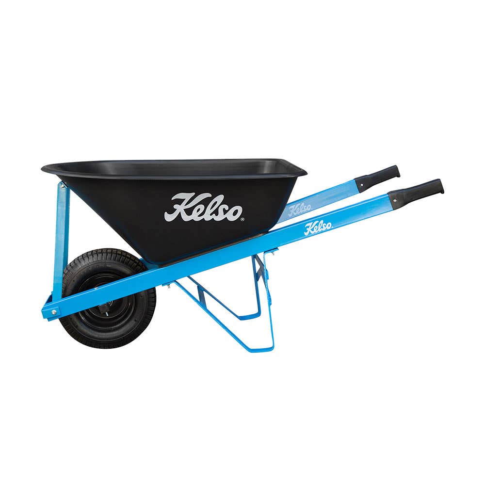 Tradesman Wheelbarrow with Poly Tray & Pnuematic Tyre 40039256 KBTMP100-6.5
