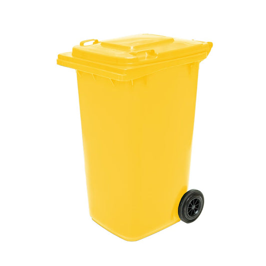 Wheelie Bin 120L Yellow 86410041 86410041 BIN120Y