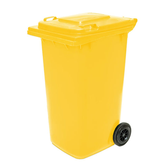 Wheelie Bin 240L Yellow 86410072 BIN240Y