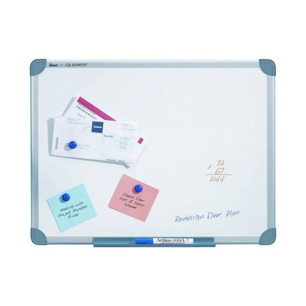 Whiteboard Commercial 450 x 600mm Quartet  QTMG0456R 40044157 52891