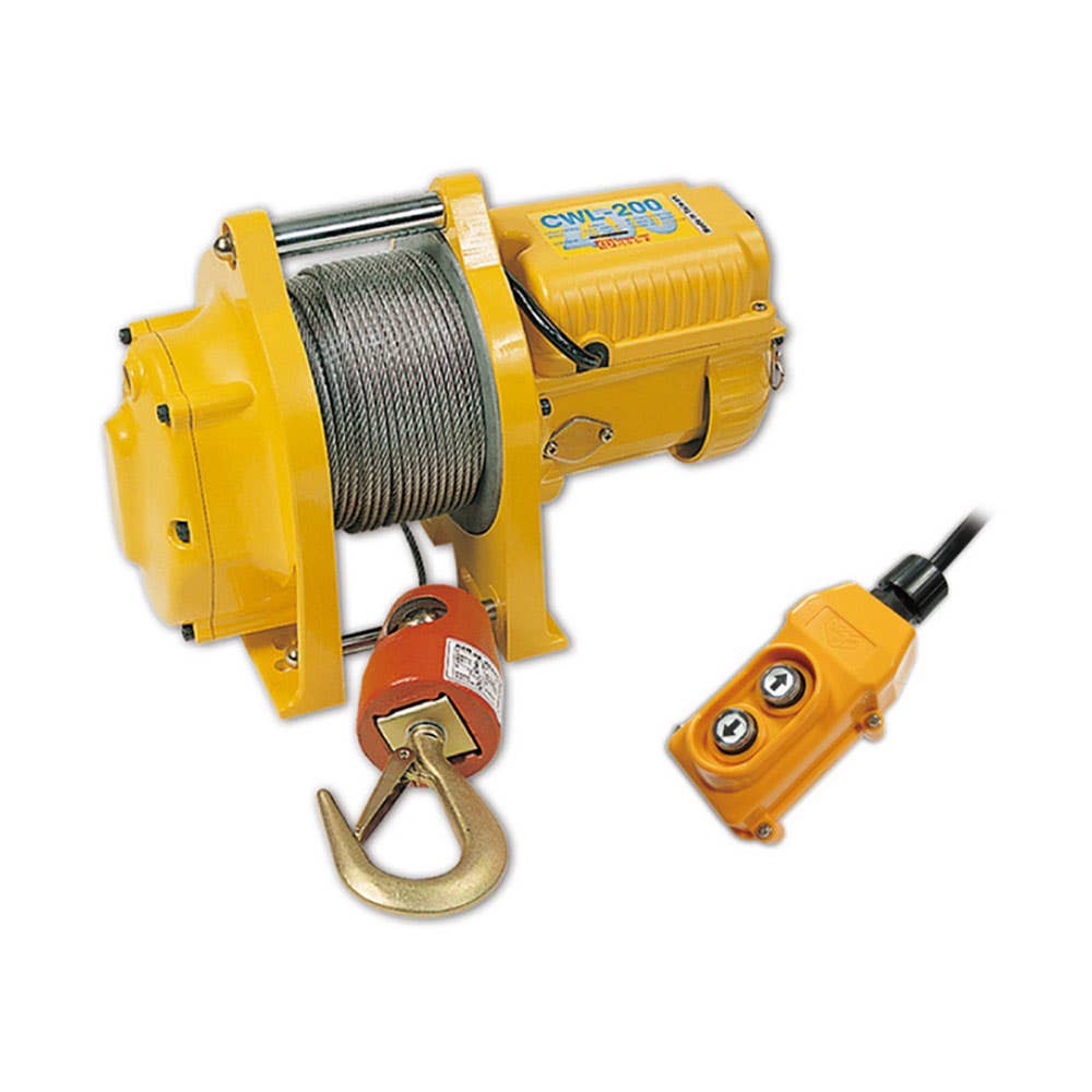 CWL200 240V Electric Wire Rope Winch 200kg 91408000 CWL200