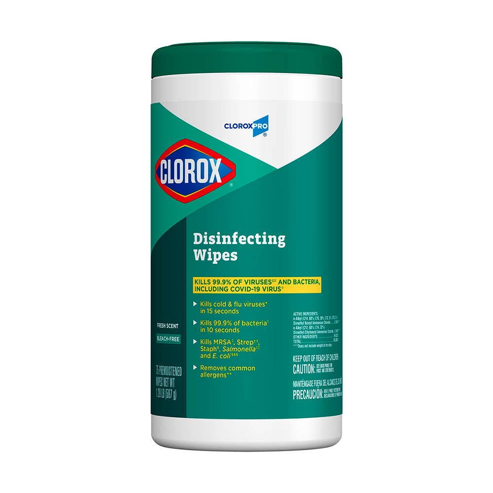 Clorox&reg; Disinfectant Wipes 75 Pk 40034305 15949