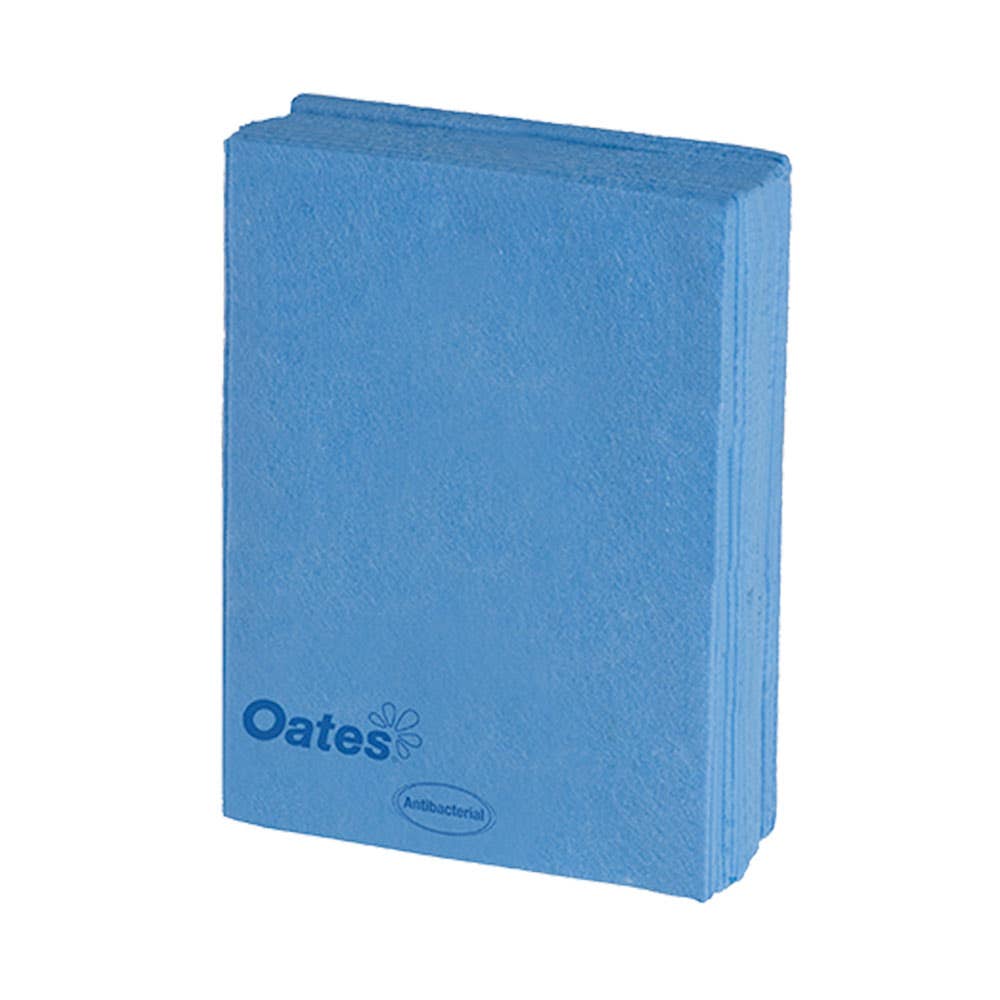 Oates Industrial Wipes 300 x 400mm Blue 10 Pack 90600022 165385