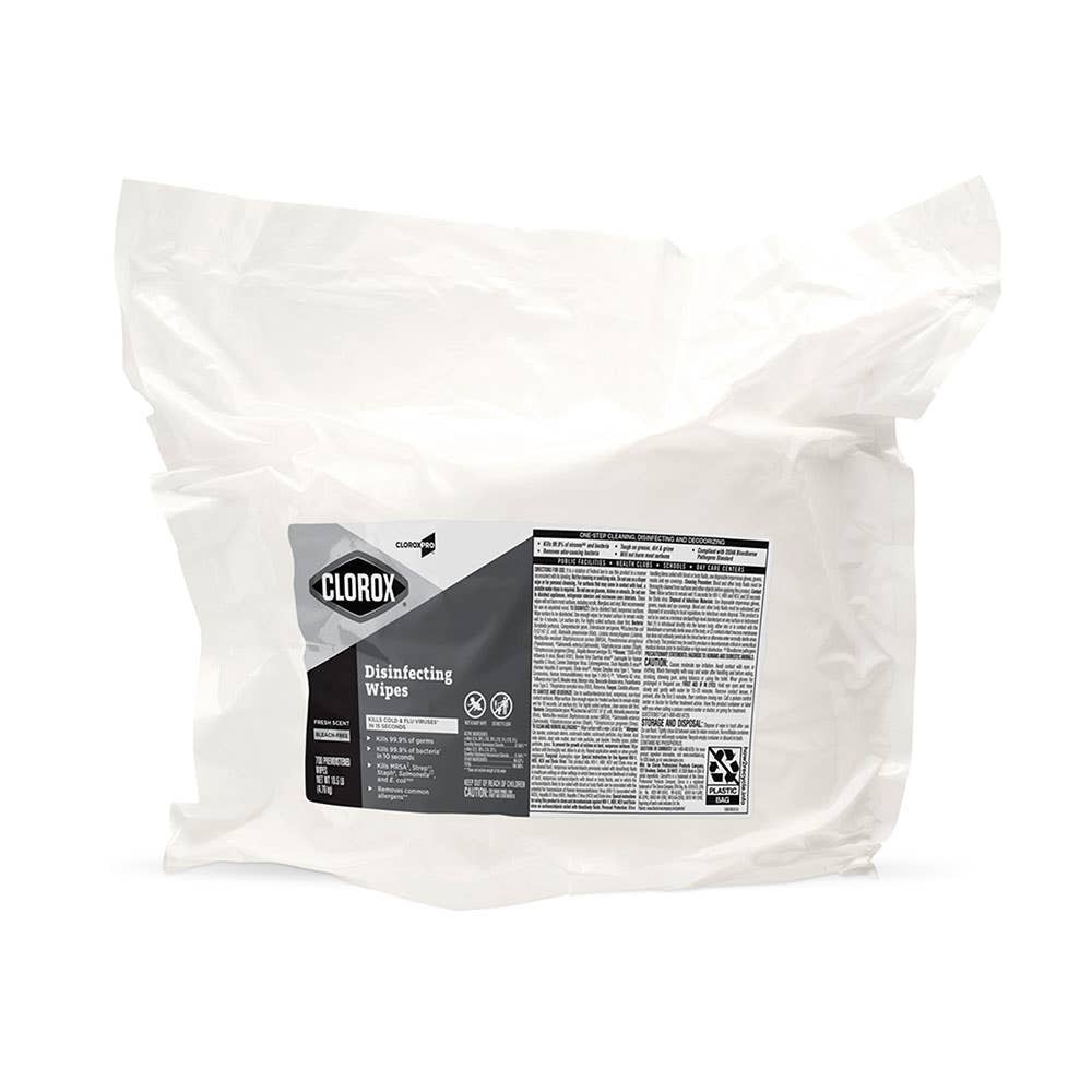 Clorox&reg; Disinfectant Wipes Refill 2 x 700 Pk 40034306 31428
