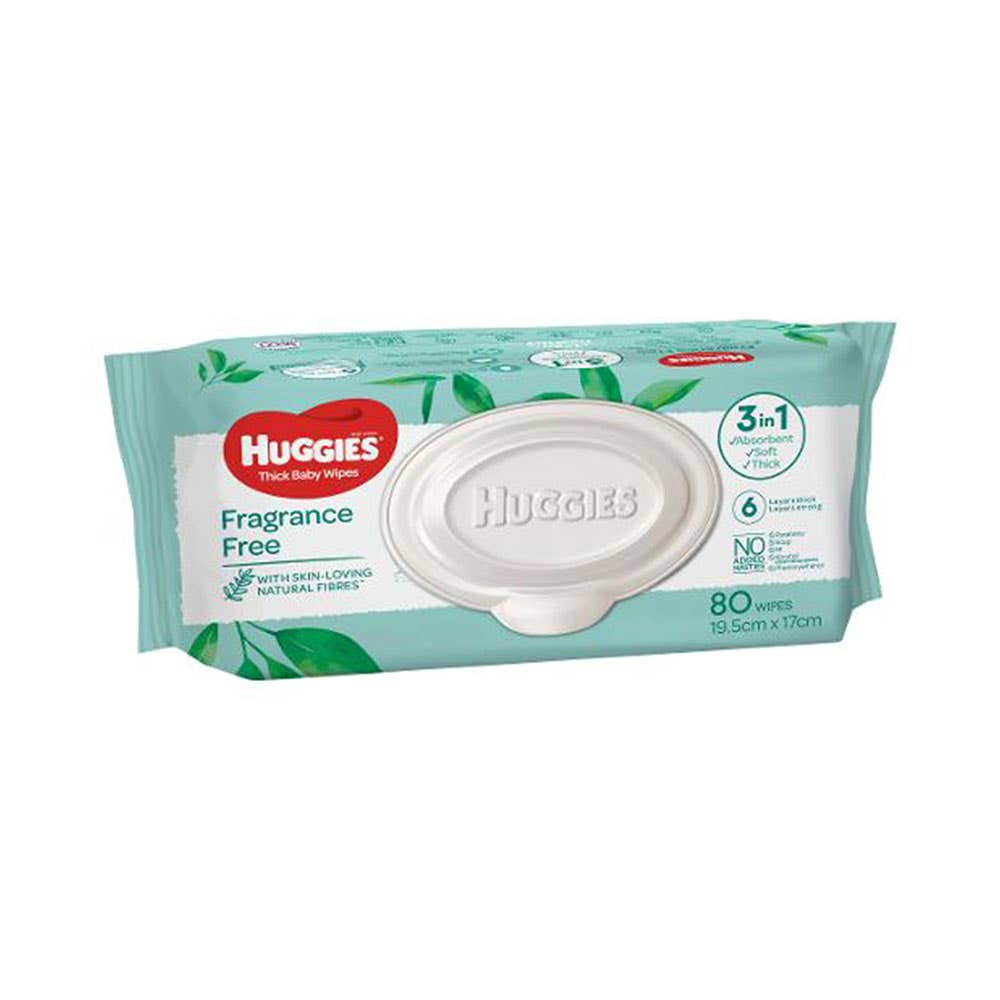 Wipes Baby Frangrance Free Refill Packs 80s 61802_40044136_61802