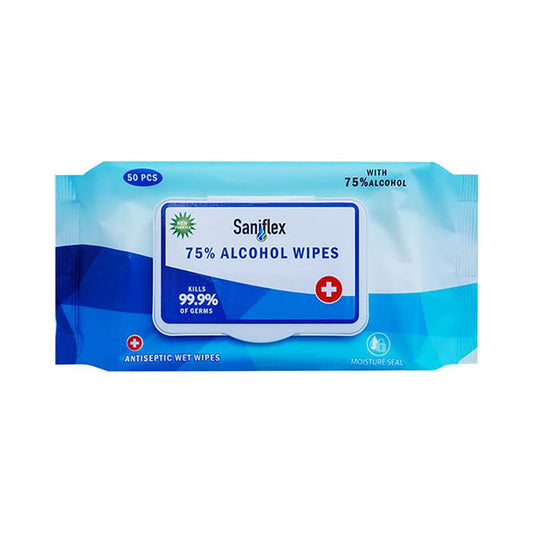 Anti Bacterial Alcohol Wipes 50 Pack 55090130 SWA50