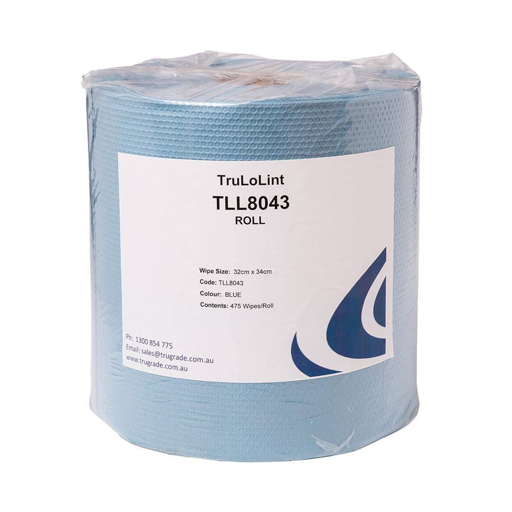Wipes TLL8043 Blue 32cm x 34cm 475 Wipes  Blue TLL8043 40015562 TLL8043