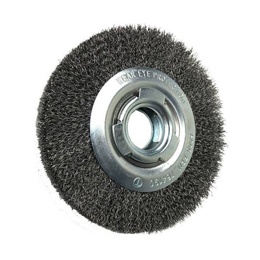 Wire Wheel Crimped Bench C/w Multi Bush 150x20 264944 43740015