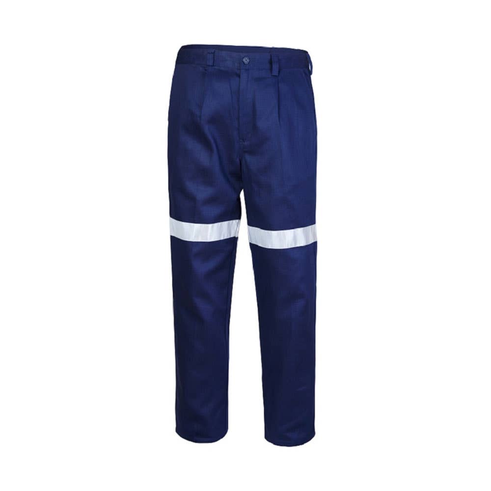Pants Cotton Drill 311gsm Belt Loop 3M 8910 Tape RM1002R Navy 102R_40016176_RM1002R-NAV-102R