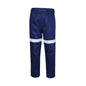 Pants Cotton Drill 311gsm Belt Loop 3M 8910 Tape RM1002R Navy 102R_40016176_RM1002R-NAV-102R