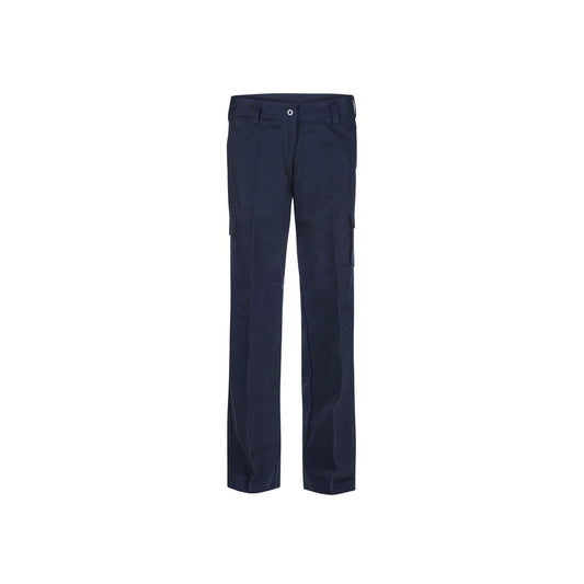 Pants Cargo Women 18 Navy 245gsm WorkCraft_548014_WPL070-NAV-18