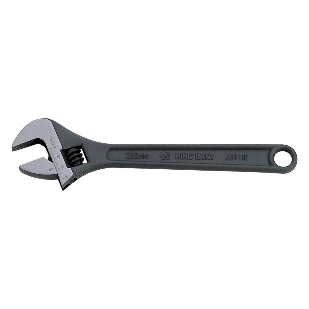 Wrench Adjustable 10'' 250mm Black Finish 91660060 3611-10P