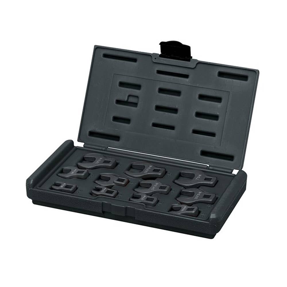11 Piece Crowfoot Wrench Set 3/8 Drive SAE 3/8 - 1 410366 301420
