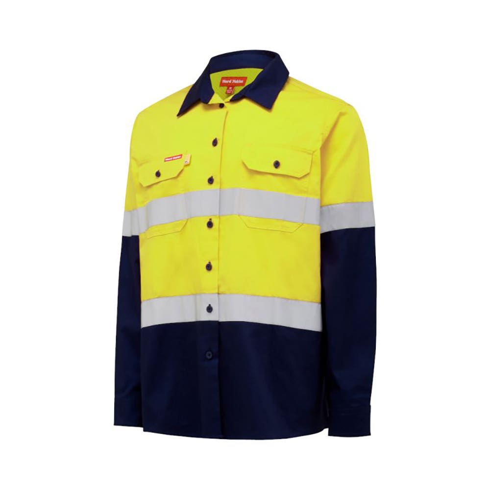Koolgear Womens Y/N L/S Vented Shirt Y08805 - Sz.18 466075 Y08805-YN-18