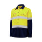 Koolgear Womens Y/N L/S Vented Shirt Y08805 - Sz.18 466075 Y08805-YN-18