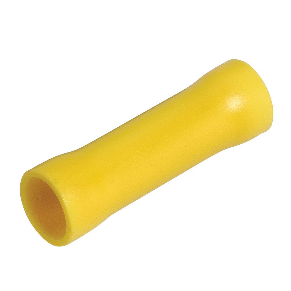 Vinyl Cable Joiner Flared Yellow Pk 100 218278 56158