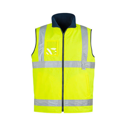 Mens Hi Vis Waterproof Lightweight Vest Yellow XL 313383 ZV358-Y-XL