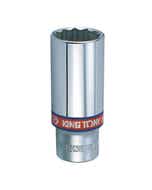 Socket 3/8'' Dr Chrome Deep 12 Point 3/4'' 31800211 323524S
