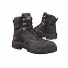 55-345Z Zip-Up Safety Boots with Rubber Sole 55345Z