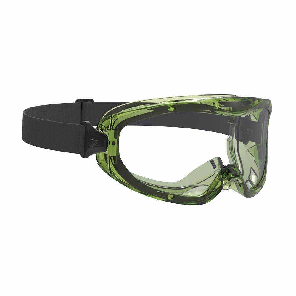 Phenos Safety Goggles Clear Lens Green Frame 55015711 PHENOS-C