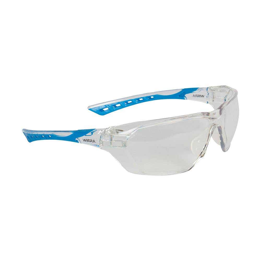 Carbon Safety Glasses AF-AS Clear Lens Clear/Blue Frame 55015070 CARBON-C