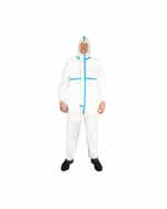 Microporous Disposable Chemical Coveralls Type 4/5/6 CVRWMP456
