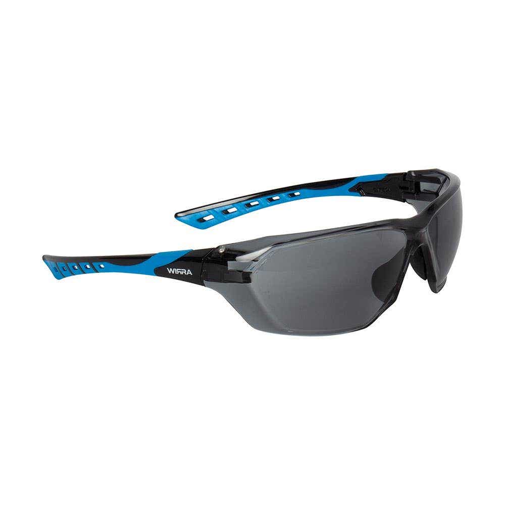 Carbon Safety Glasses AF-AS Smoke Lens Smoke/Blue Frame 55015080 CARBON-S