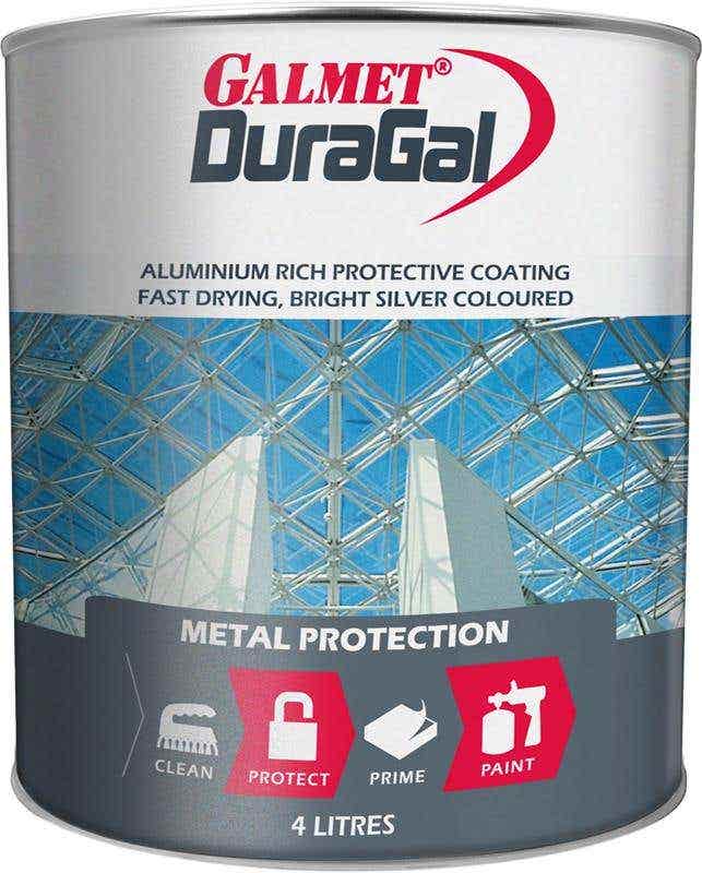 Duragal&reg; Anti-Corrosive Paint Silver 4L 88837651 GGDS4L