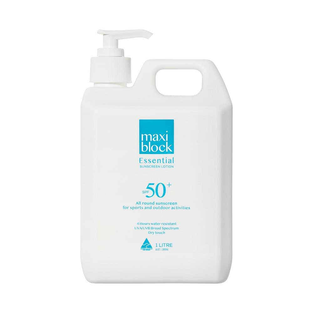 Essential SPF 50+ Sunscreen Pump Pack 1L 31120006 MB76651
