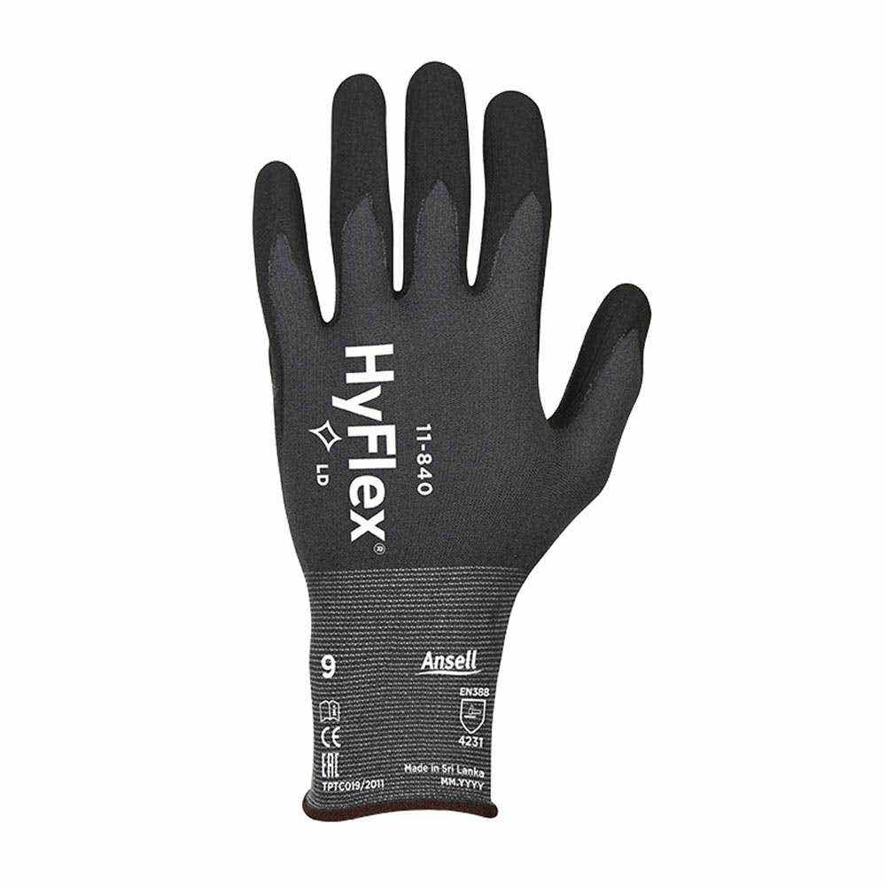 HyFlex&reg; 11-840 General Purpose Gloves Nitrile Coated 11840