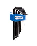 Hex Key Set Ball End Long Metric Black 1.5 - 10mm 9 Piece 64810242 ST20139MY